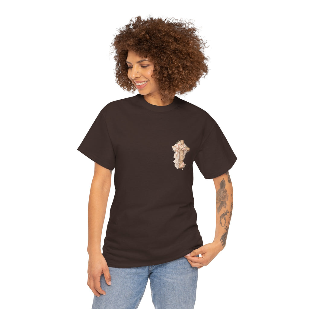 T-Shirt — "This Is How I Fight My Battles" Vintage Prayer Graphic Tee