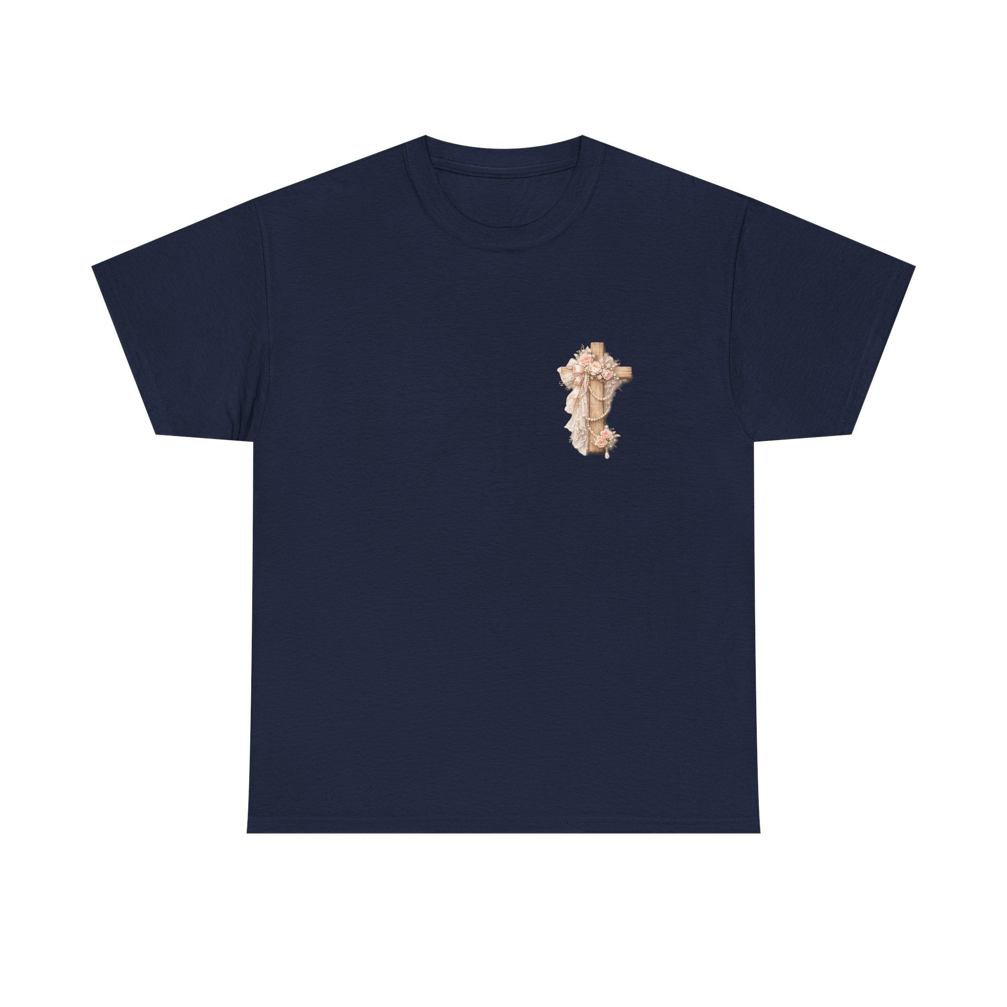T-Shirt — "This Is How I Fight My Battles" Vintage Prayer Graphic Tee