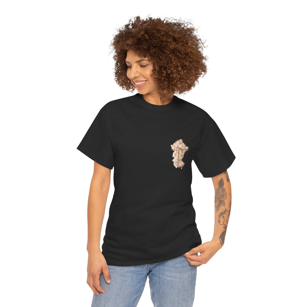 T-Shirt — "This Is How I Fight My Battles" Vintage Prayer Graphic Tee