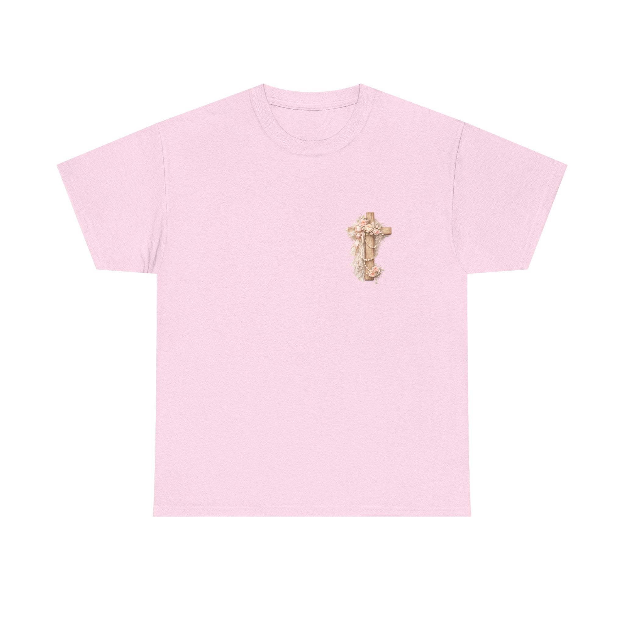 T-Shirt — "This Is How I Fight My Battles" Vintage Prayer Graphic Tee