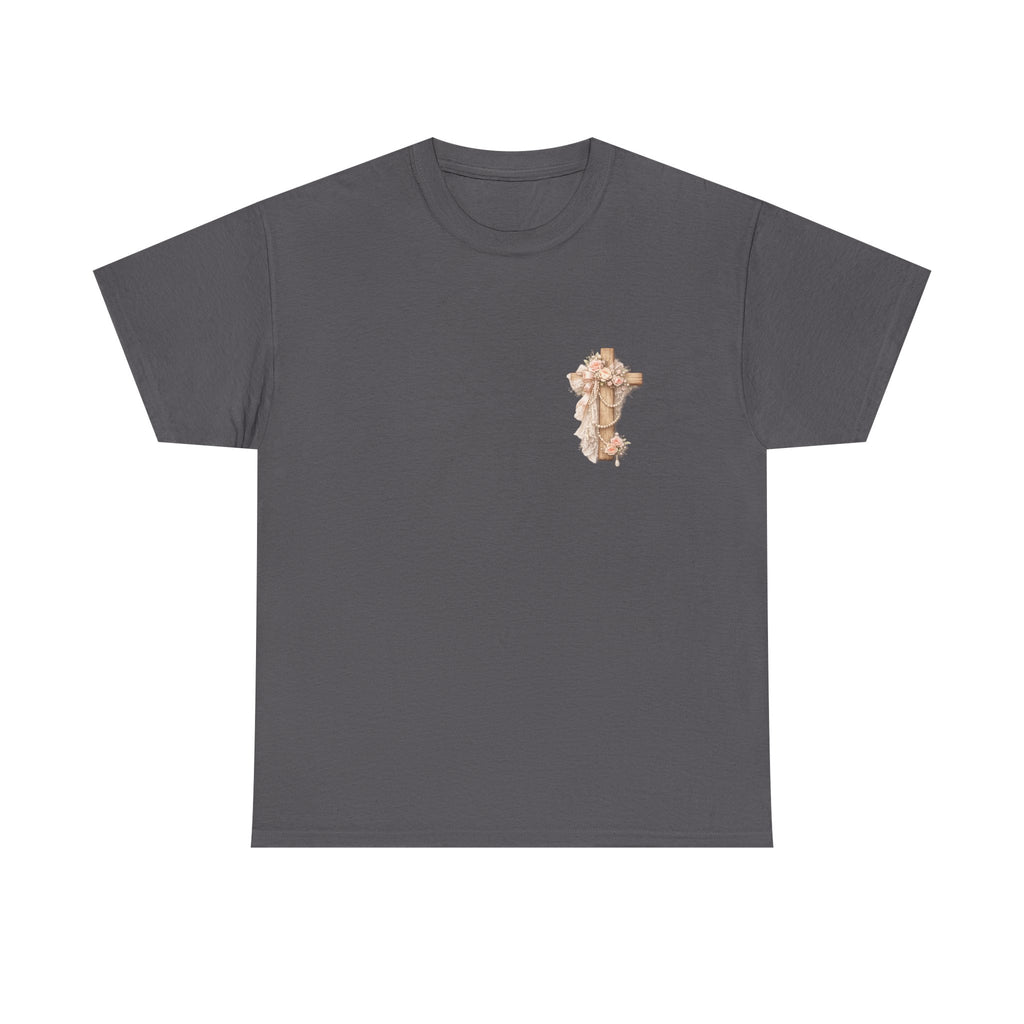 T-Shirt — "This Is How I Fight My Battles" Vintage Prayer Graphic Tee