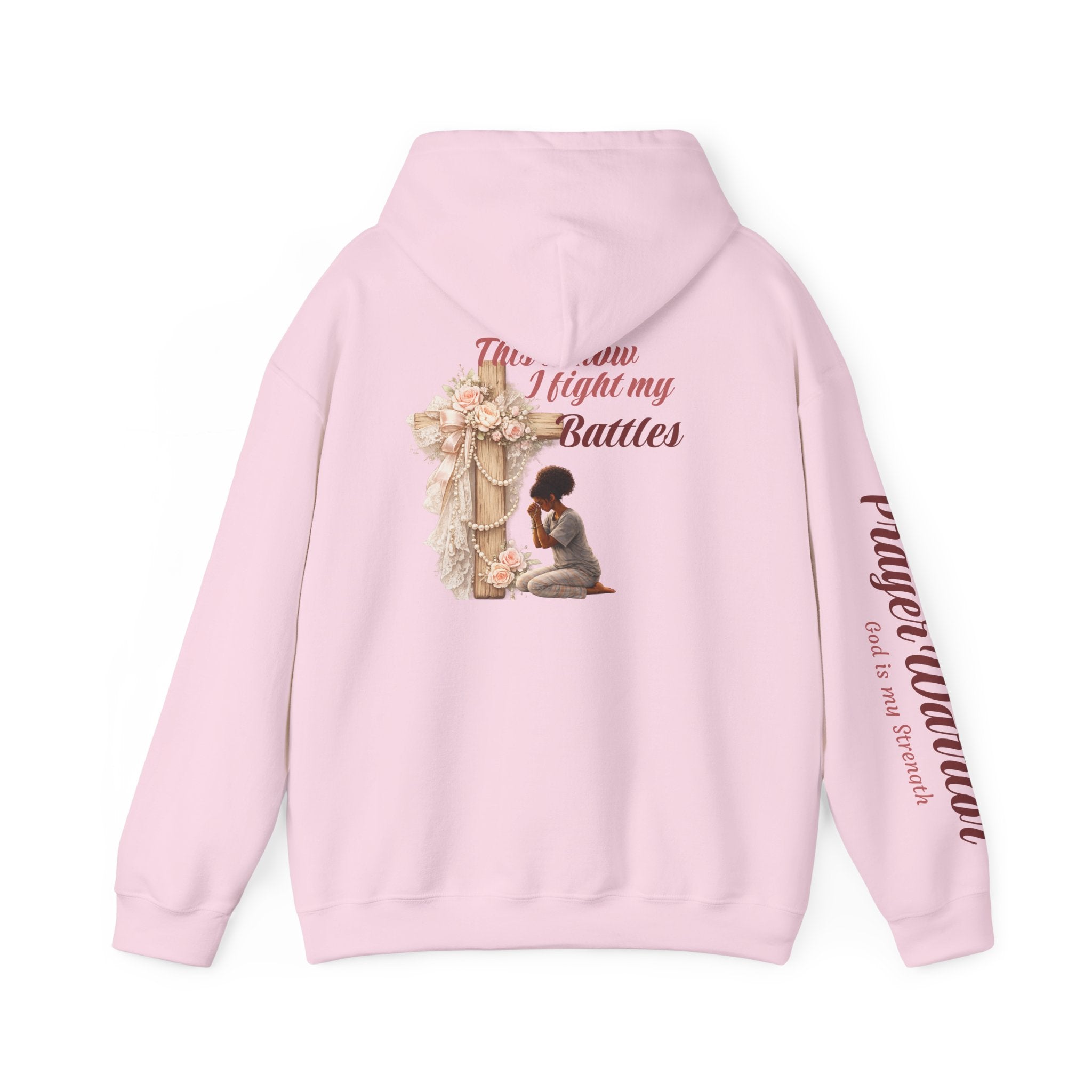 Prayer Warrior Hoodie — "This is how I fight" Christian Faith Sweatshirt