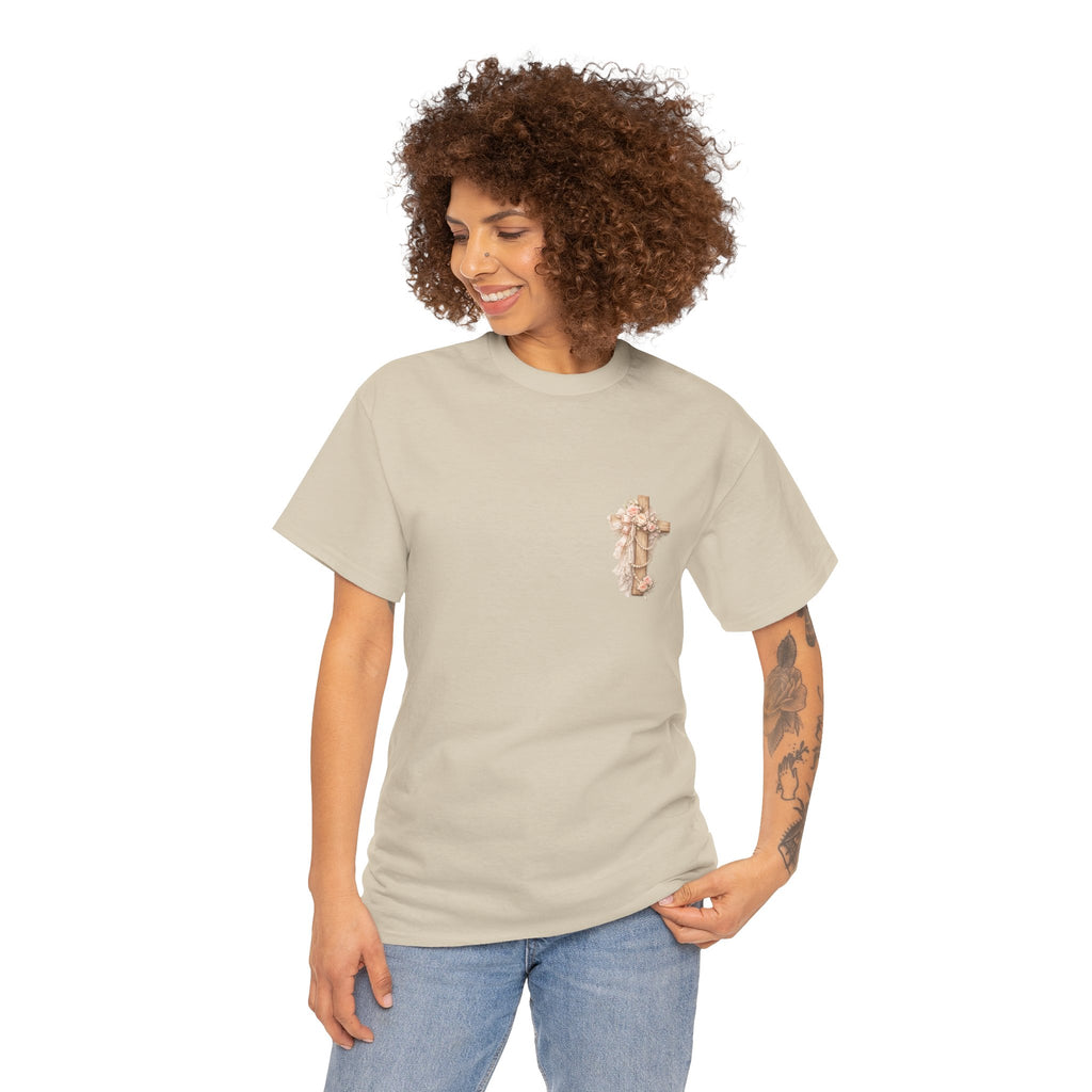 T-Shirt — "This Is How I Fight My Battles" Vintage Prayer Graphic Tee