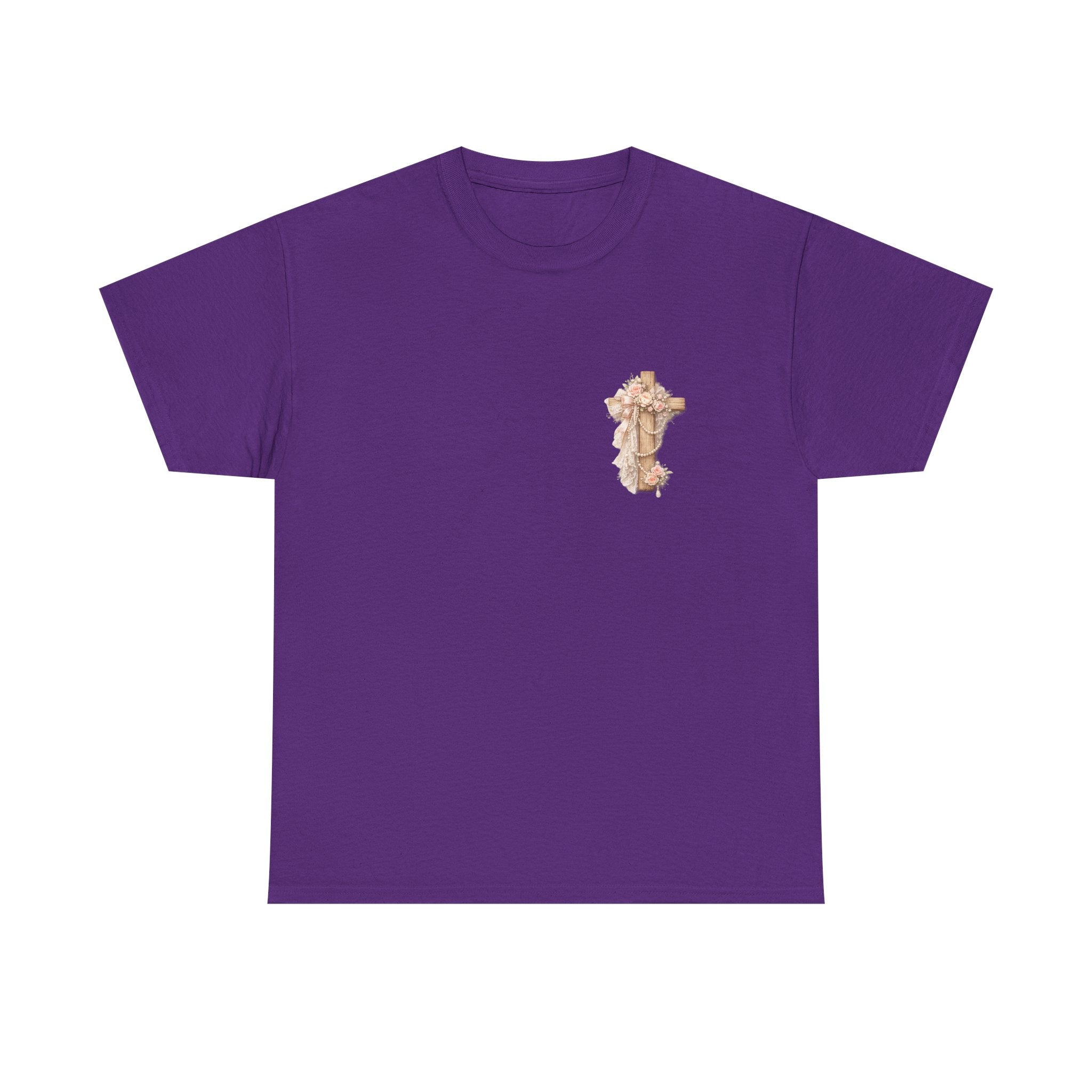 T-Shirt — "This Is How I Fight My Battles" Vintage Prayer Graphic Tee
