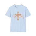 Jesus Cross T-Shirt — “Still the King of Rolling Stones” Religious Christian Tee