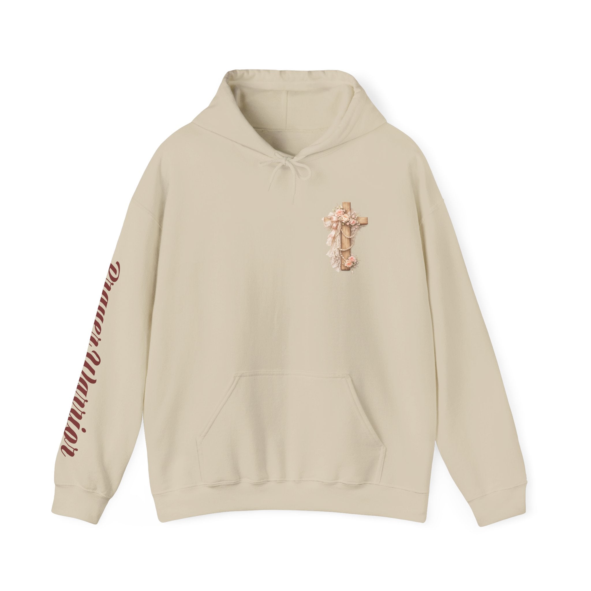 Prayer Warrior Hoodie — "This is how I fight" Christian Faith Sweatshirt