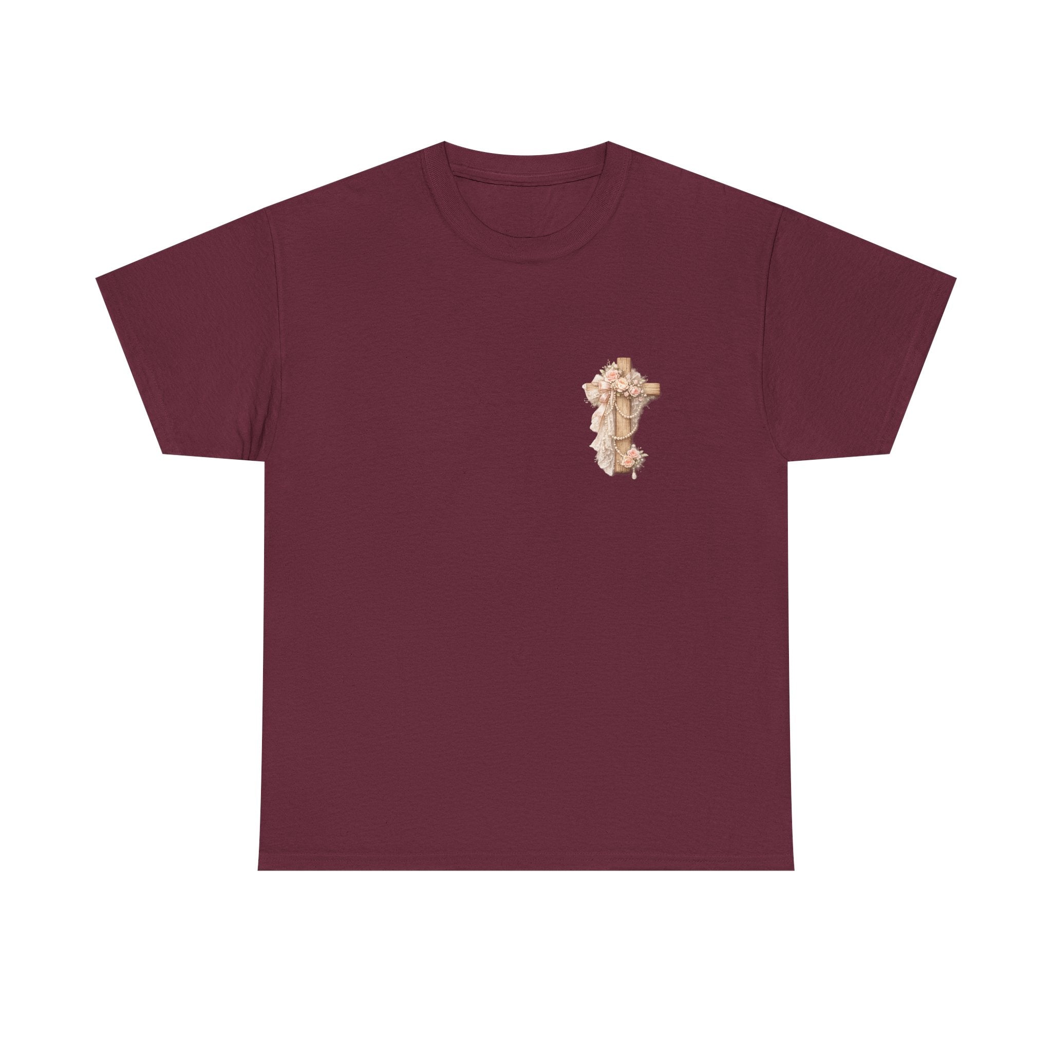 T-Shirt — "This Is How I Fight My Battles" Vintage Prayer Graphic Tee