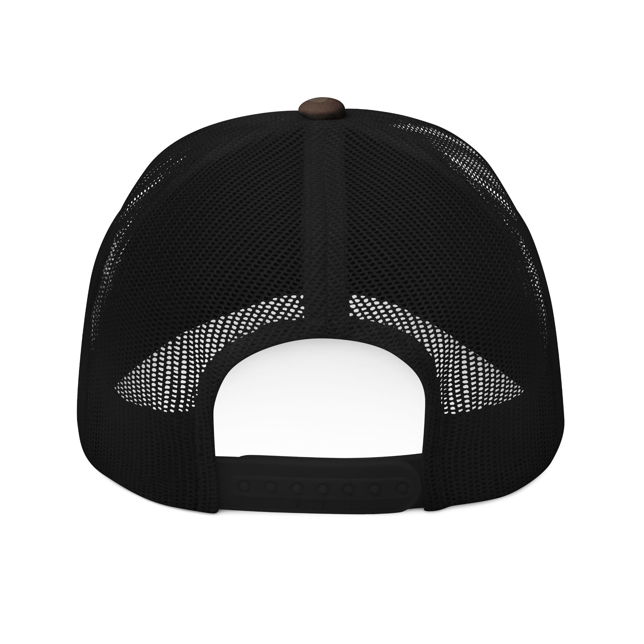Camo Trucker Hat — "Isaiah 40:31 Woman" Embroidered Cap