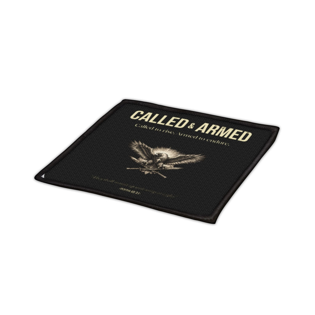 Called & Armed Eagle Iron-On Patch