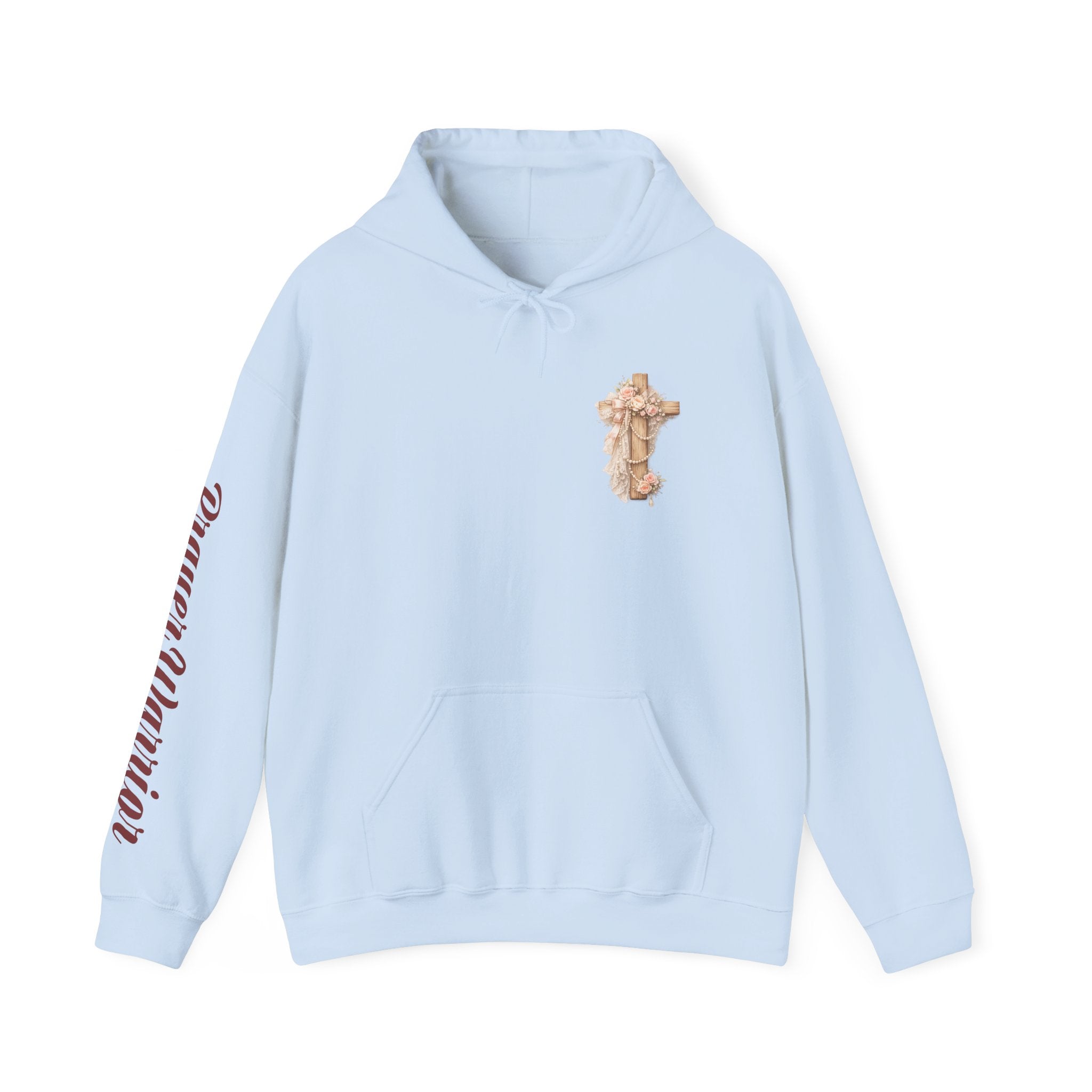 Prayer Warrior Hoodie — "This is how I fight" Christian Faith Sweatshirt