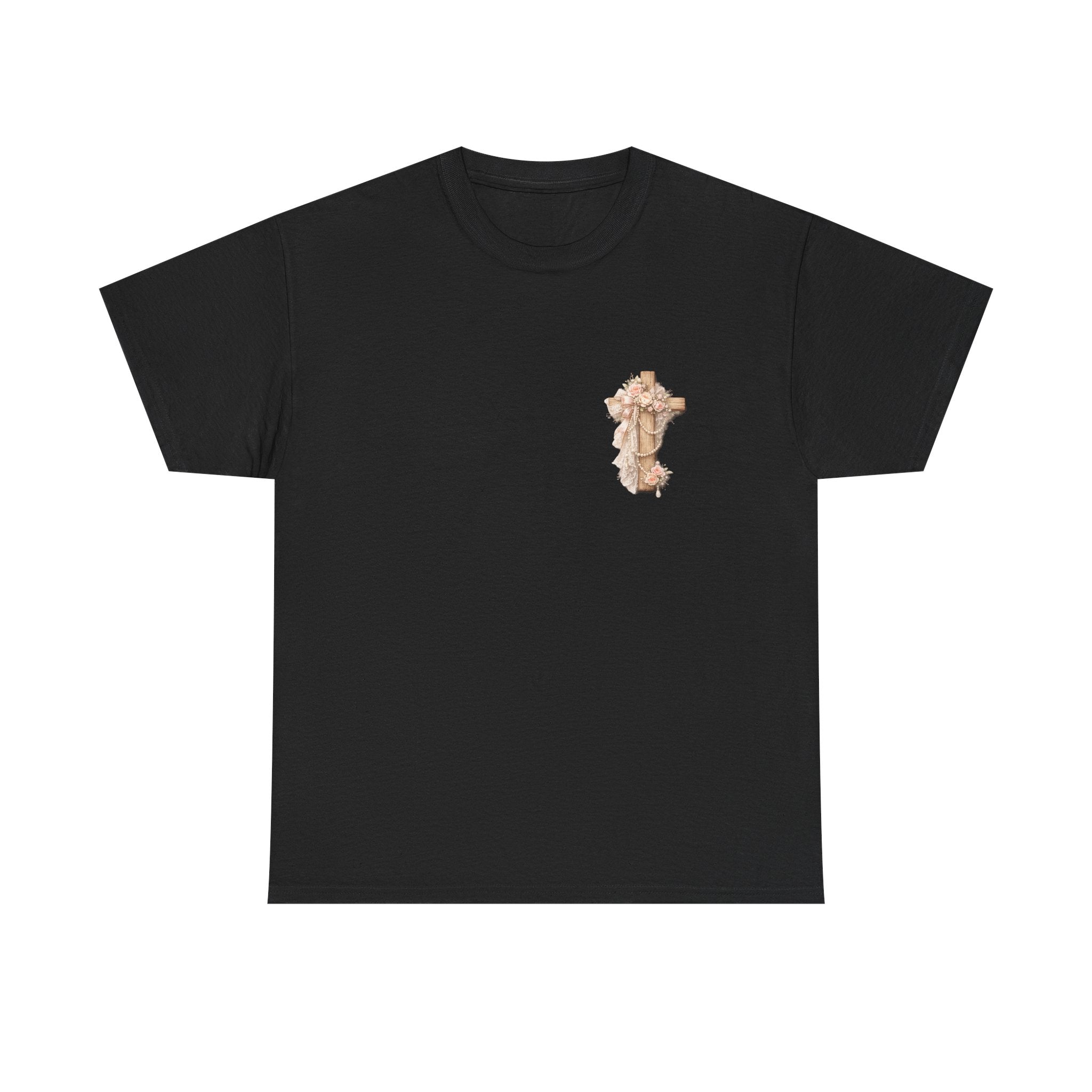T-Shirt — "This Is How I Fight My Battles" Vintage Prayer Graphic Tee