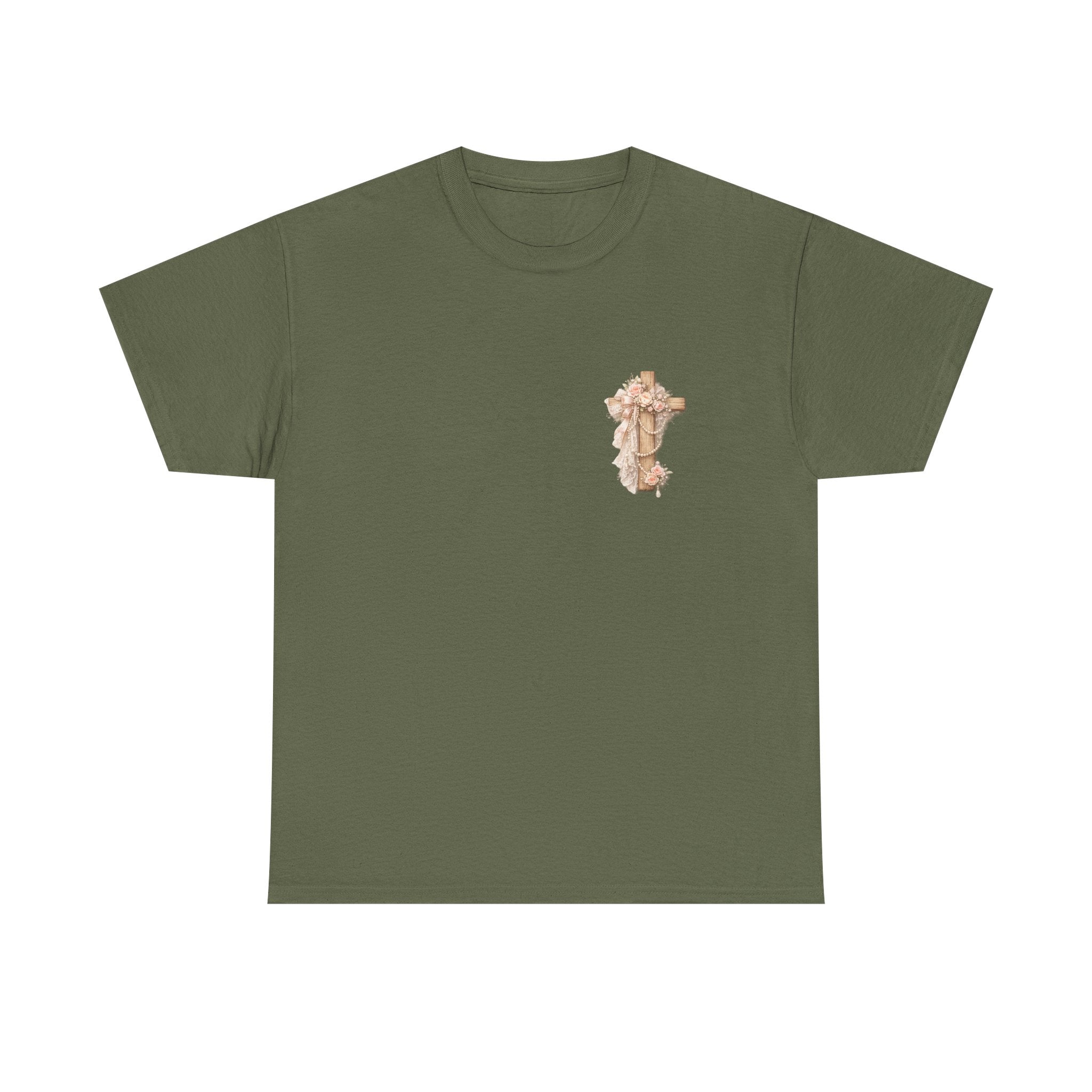 T-Shirt — "This Is How I Fight My Battles" Vintage Prayer Graphic Tee